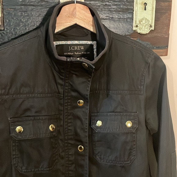 J. Crew Olive Green Boyfriend Relaxed Fit Field Jacket Size XS - Picture 12 of 16